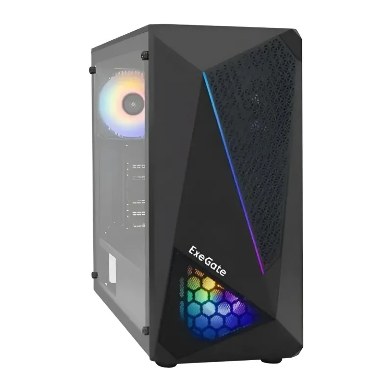 Корпус ExeGate EVO-8225 без БП черный (EX292858RUS)