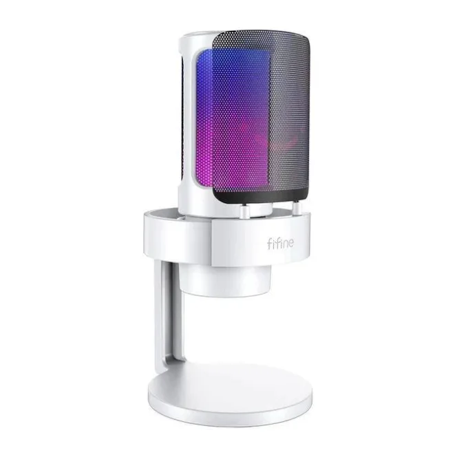 Микрофон Fifine A8W белый