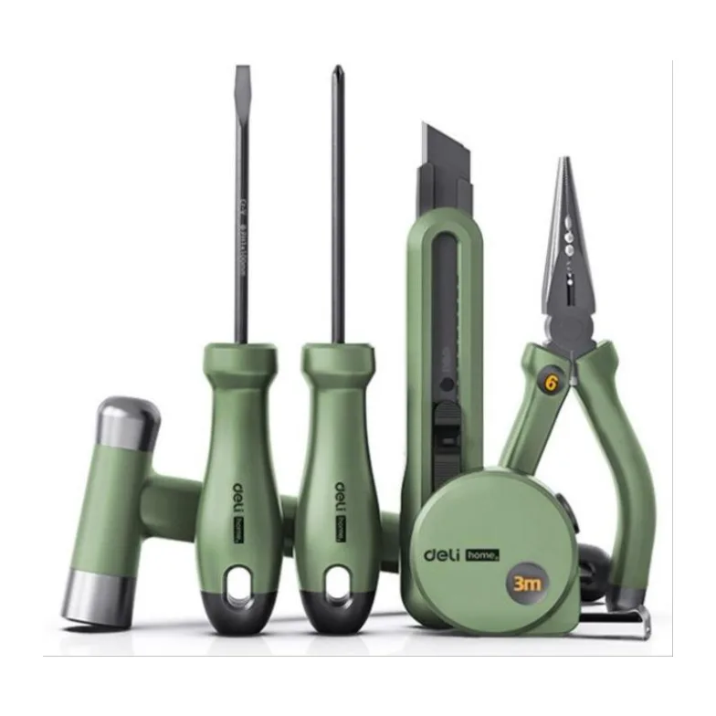 Набор инструментов Deli HT0006L Green