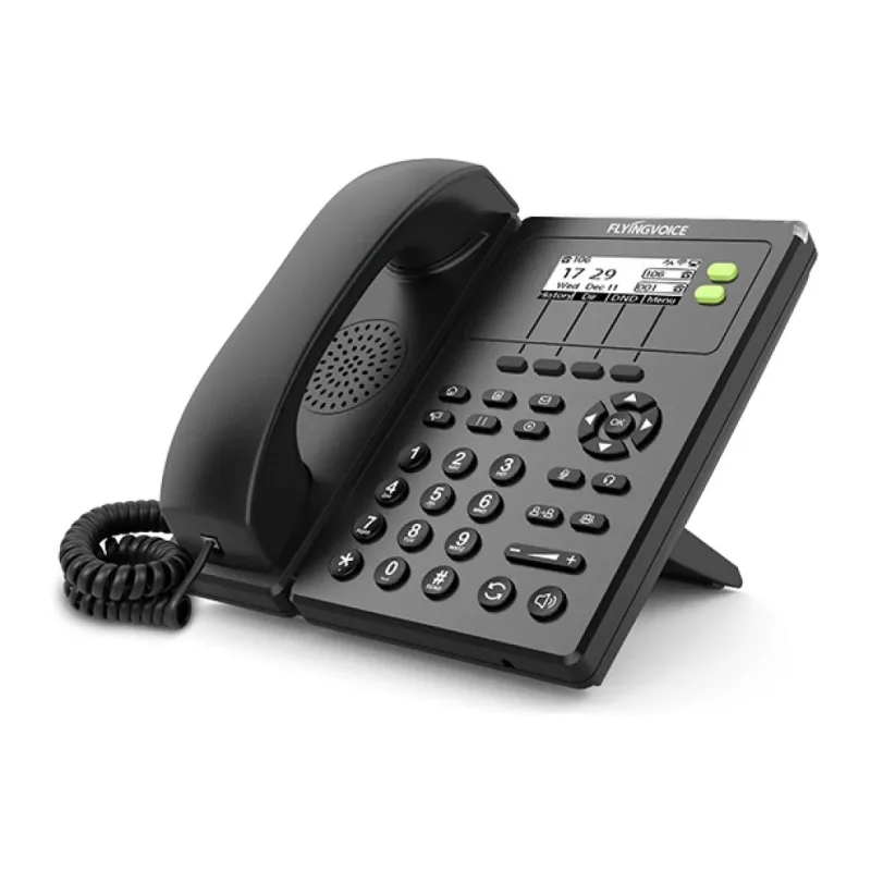 IP-телефон Flying Voice FIP-10P черный