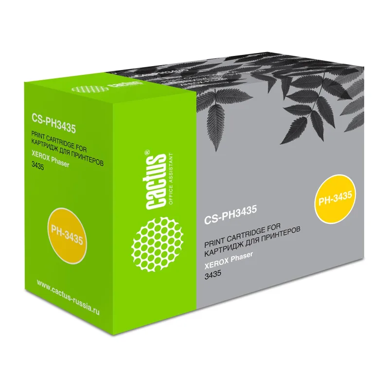 Картридж Cactus 106R01415 черный (CS-PH3435)