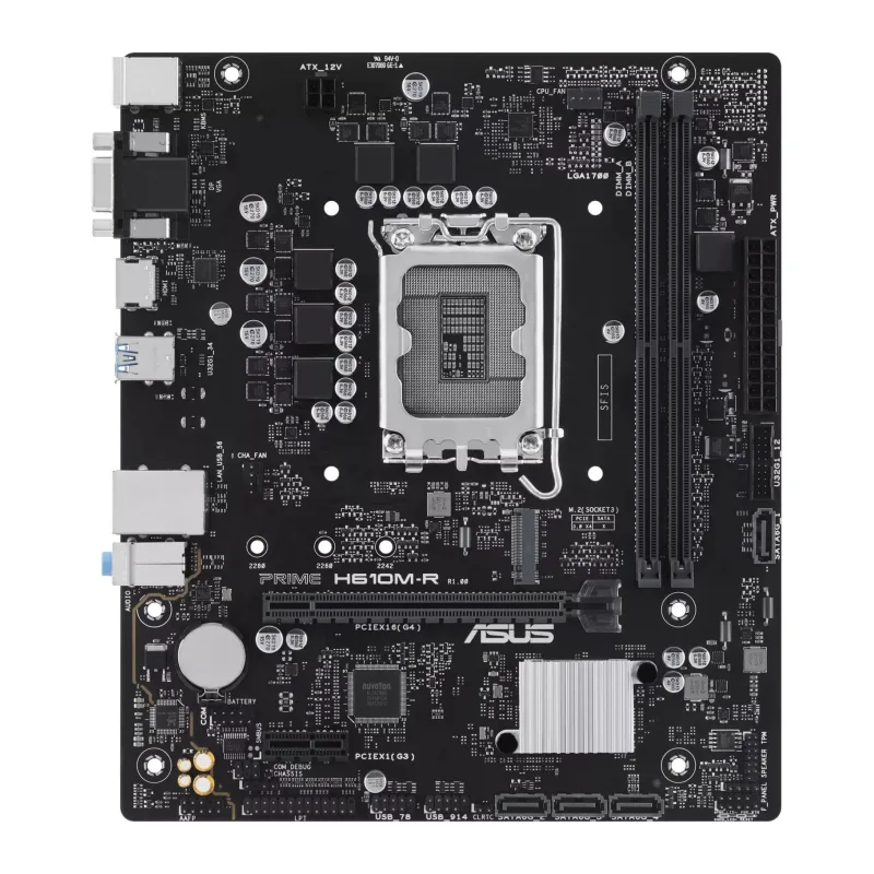 Материнская плата ASUS Prime H610M-R-SI (90MB1GL0-M0ECY0)