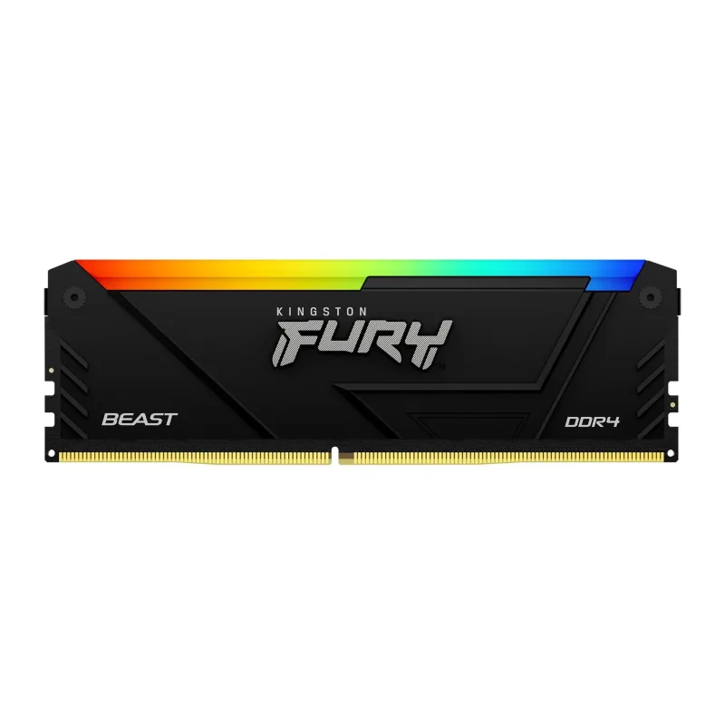 Оперативная память Kingston Fury Beast Black RGB XMP 16GB DDR4 (KF436C18BB2A/16)