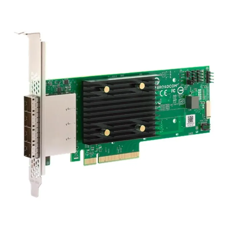 HBA-адаптер Broadcom 9500-16e SGL (05-50075-00003/03-50075-00003)