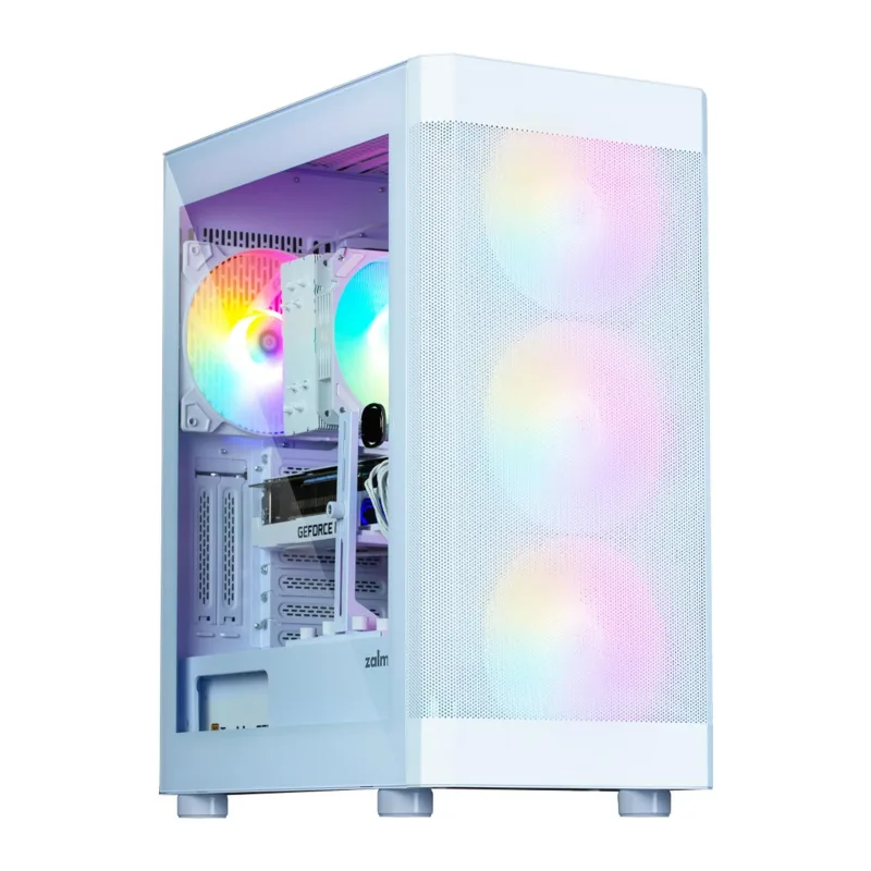 Корпус Zalman i4 TG без БП белый
