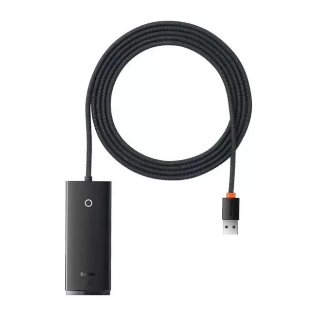 USB-хаб Baseus Lite Series Black (WKQX030101)