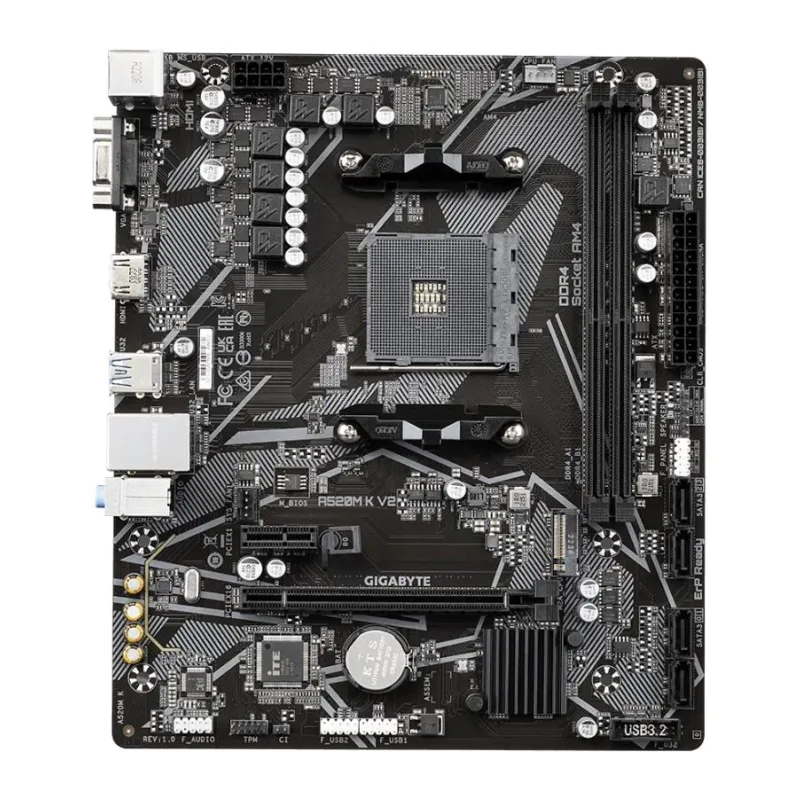 Материнская плата GigaByte A520M K V2 DDR4 rev.1.1