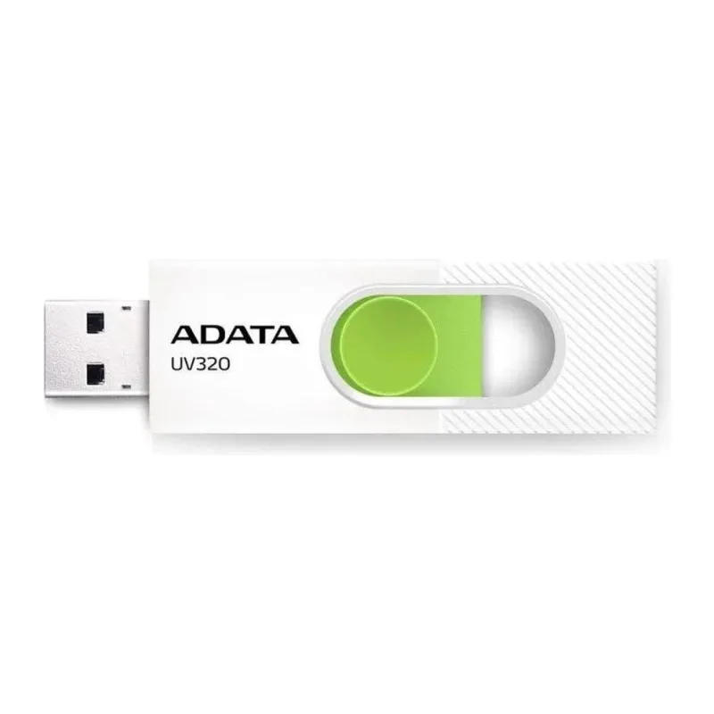 USB Flash-накопитель A-Data AUV320-32G-RWHGN 32GB белый/зеленый