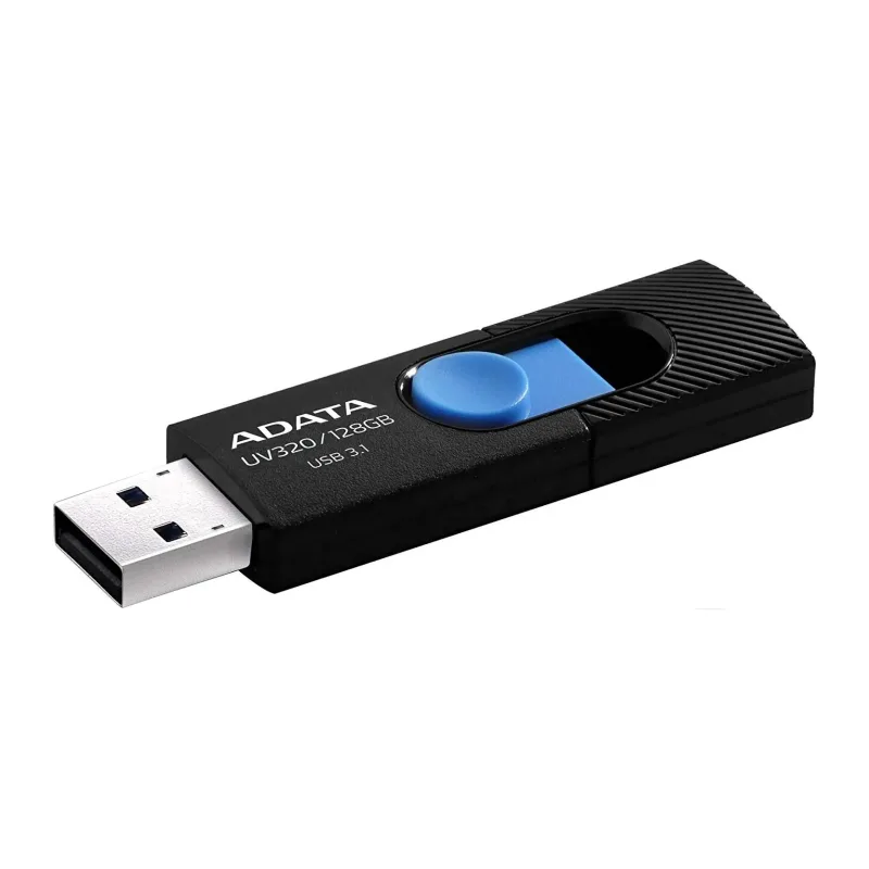 USB Flash-накопитель A-Data AUV320-128G-RBKBL 128GB черный/голубой