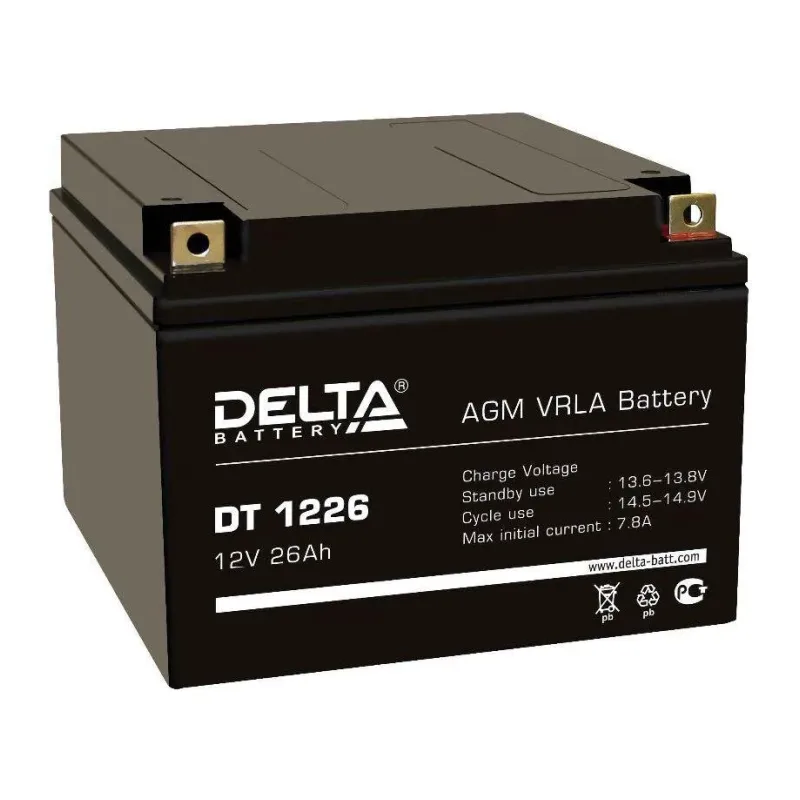 Аккумулятор для ИБП Delta DT 1226