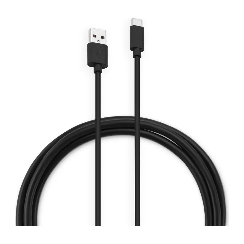 Кабель Buro BU-USB-AC-2M-3A черный