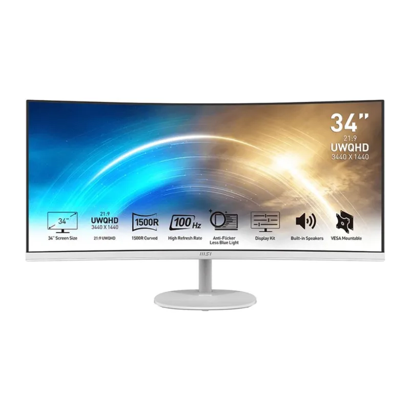 Монитор MSI Pro MP341CQW белый (9S6-3PB2CT-025)