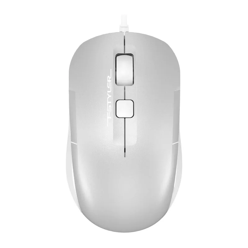 Мышь A4Tech Fstyler FM26S серебристый/белый/Icy White