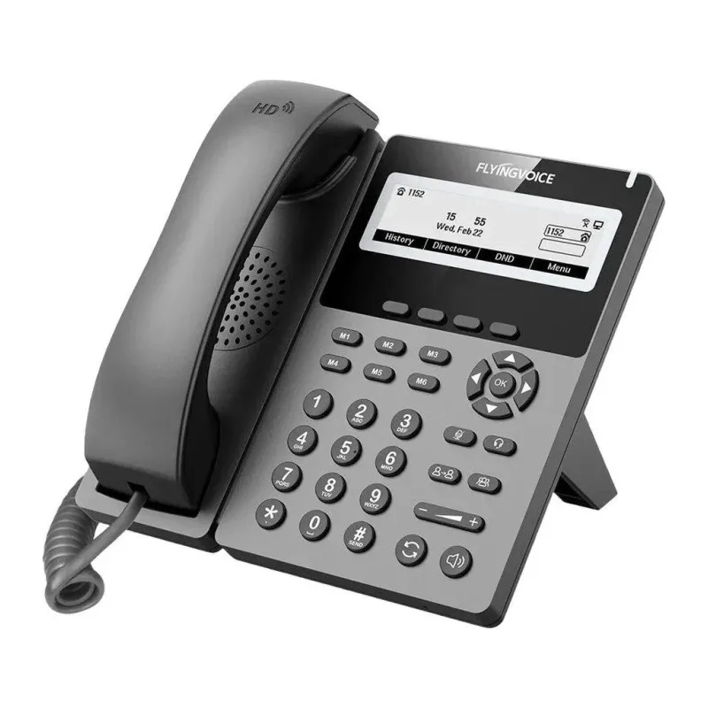 IP-телефон Flying Voice P22G серый