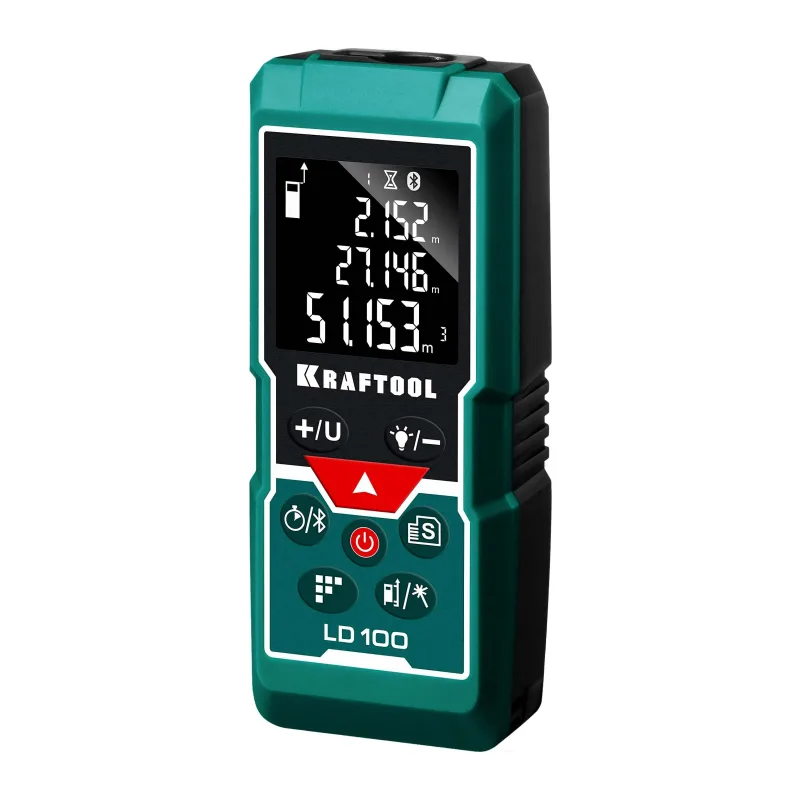 Лазерный дальномер Kraftool LD-100 (34765)
