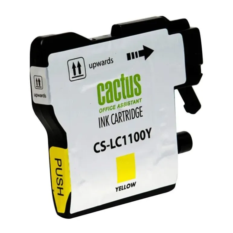 Картридж Cactus CS-LC1100Y желтый