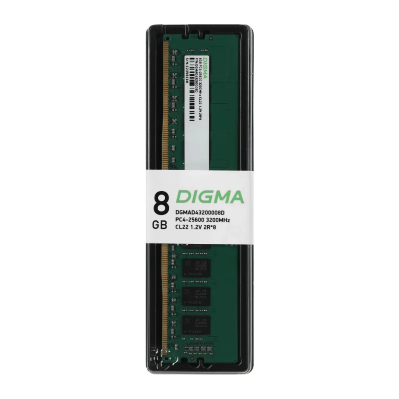 Оперативная память Digma DDR4 8Gb (DGMAD43200008D)