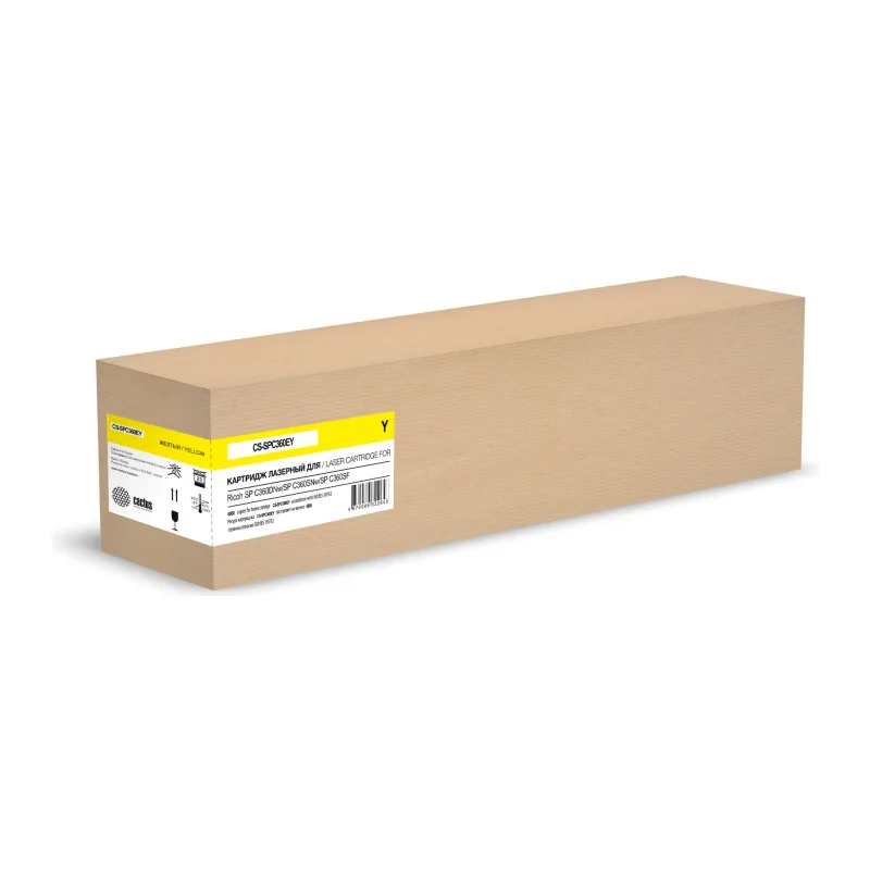 Картридж Cactus 408187 желтый (CS-SPC360EY)