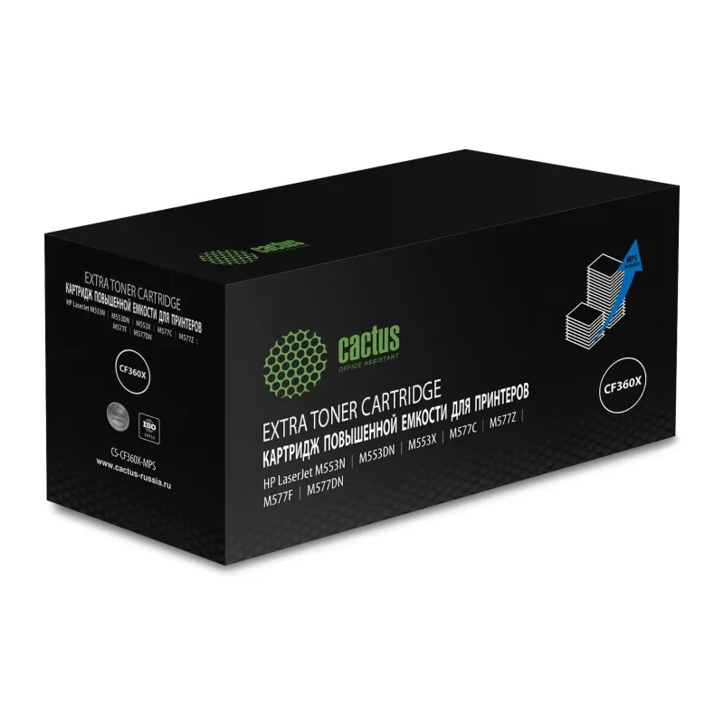 Картридж Cactus CF360XX черный (CS-CF360X-MPS)