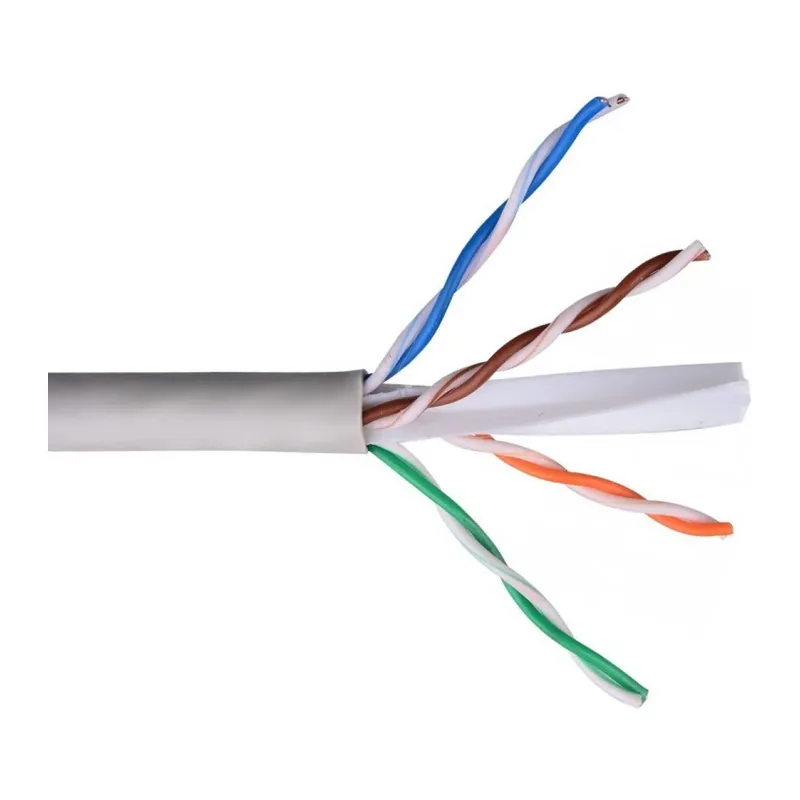 Кабель витая пара TWT 305м белый (TWT-6UTP-LSZH)