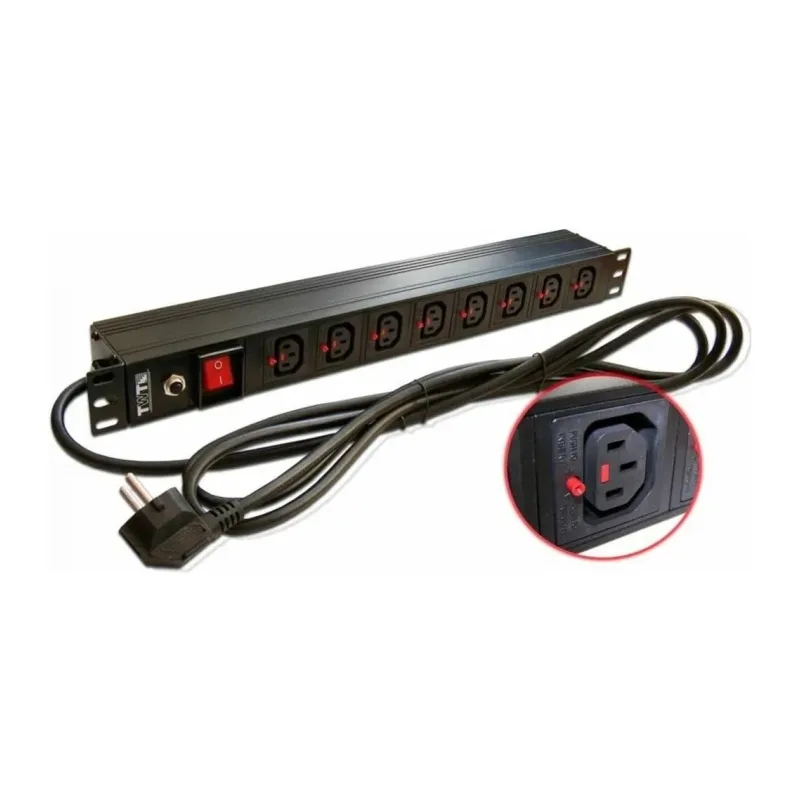 Блок розеток TWT TWT-PDU-10A8C3L-3.0