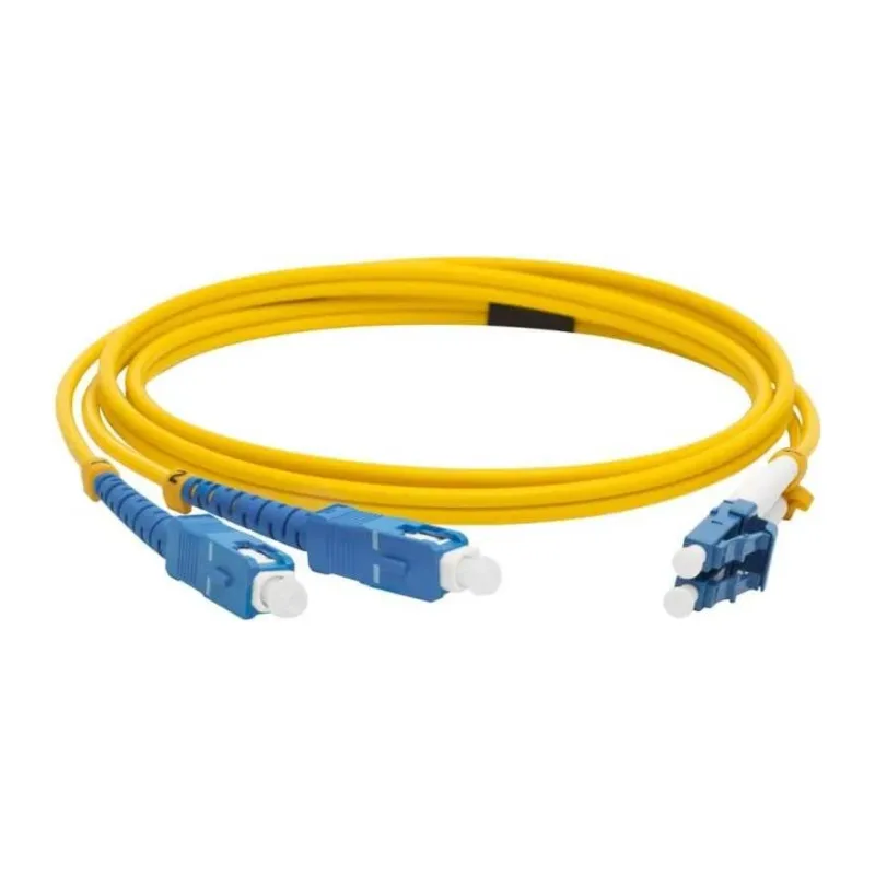 Патч-корд Lanmaster LAN-2LC-2SC/SU-3.0 желтый
