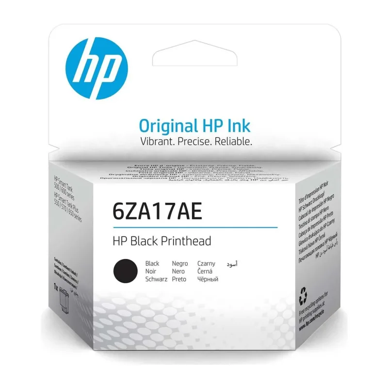 Печатающая головка HP 6ZA17AE черный