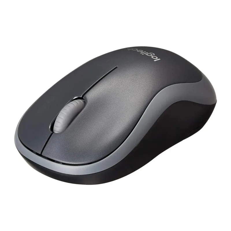 Мышь Logitech M186 черный/серый (910-004131)