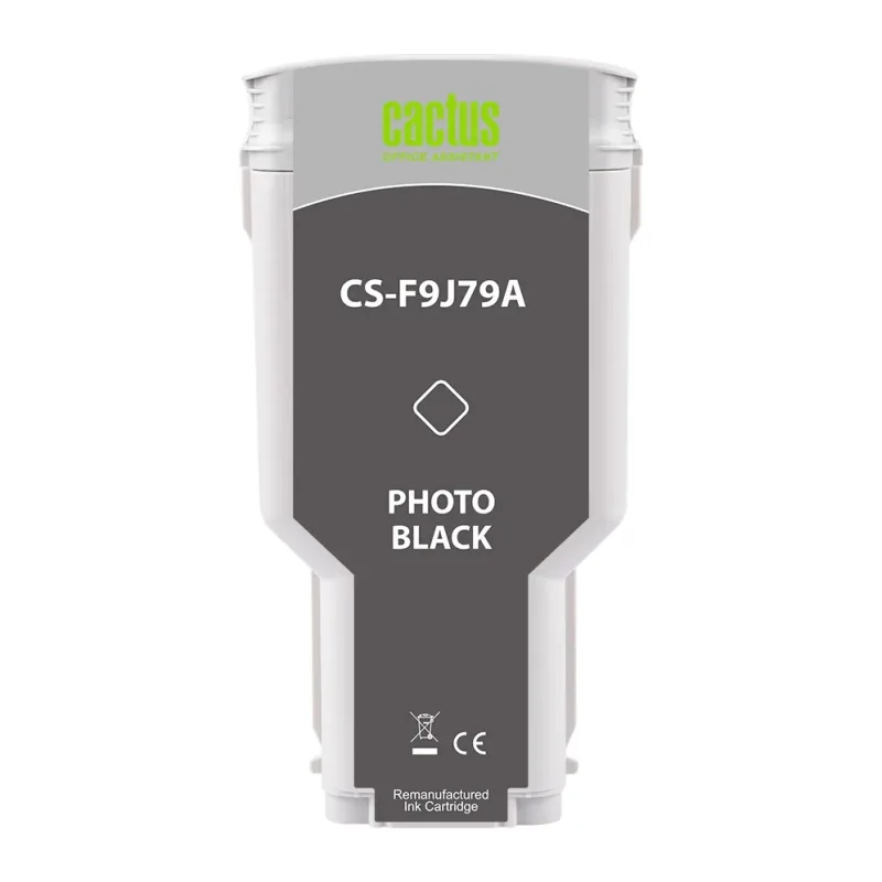 Картридж Cactus 727 XXL фото черный (CS-F9J79A)