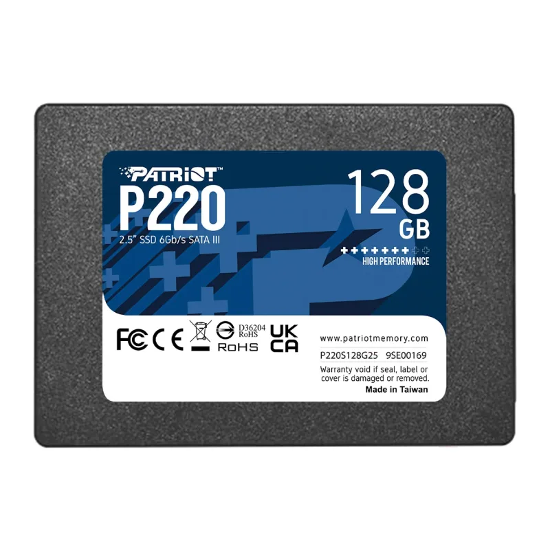 SSD диск Patriot P220 128GB (P220S128G25)