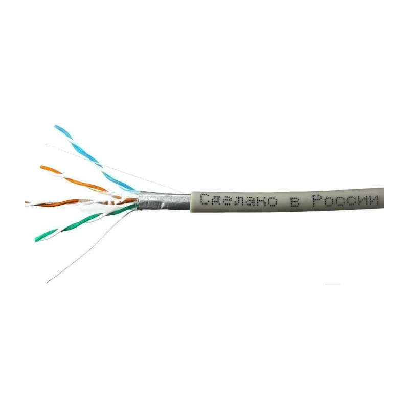 Кабель витая пара SkyNet CSL-FTP-4-CU/100 серый