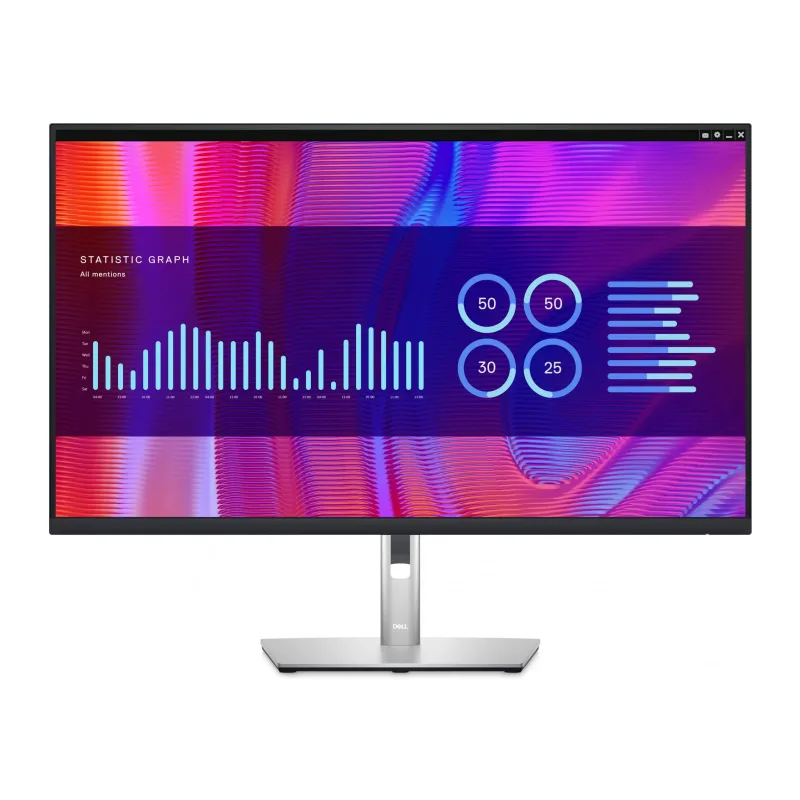 Монитор Dell P3223DE черный (210-BDGB)
