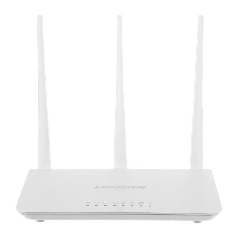 Wi-Fi роутер Digma DWR-N302 белый