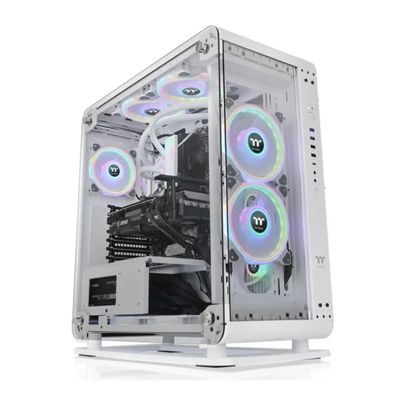 Корпус Thermaltake Core P6 TG без БП белый (CA-1V2-00M6WN-00)