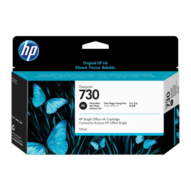 Картридж HP 730 черный (P2V67A)