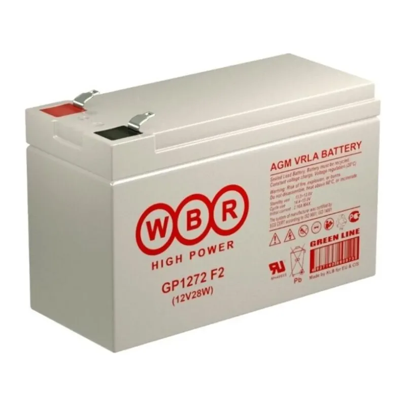 Аккумулятор для ИБП WBR GP1272 F2 28W