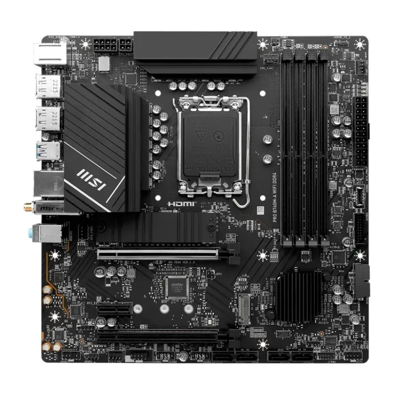 Материнская плата MSI Pro B760M-A WIFI DDR4