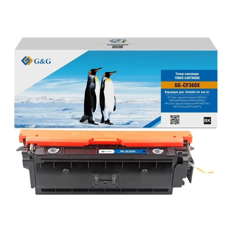 Картридж G&G GG-CF360X черный