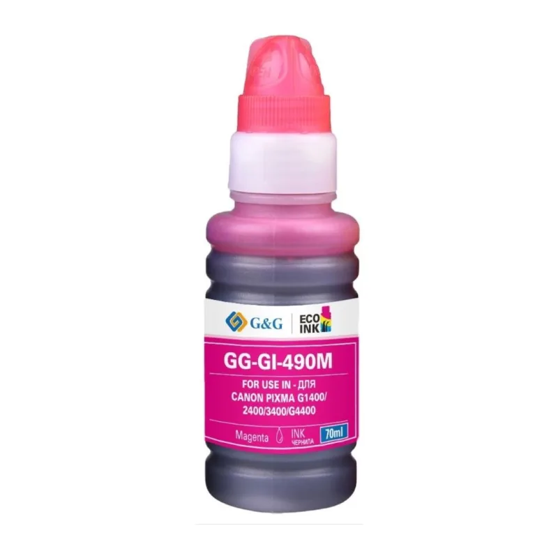Чернила G&G GG-GI-490M пурпурный