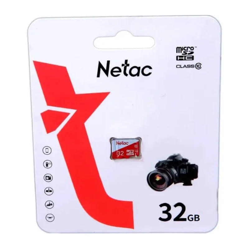 Карта памяти MicroSDHC Netac P500 ECO 32GB NT02P500ECO-032G-S