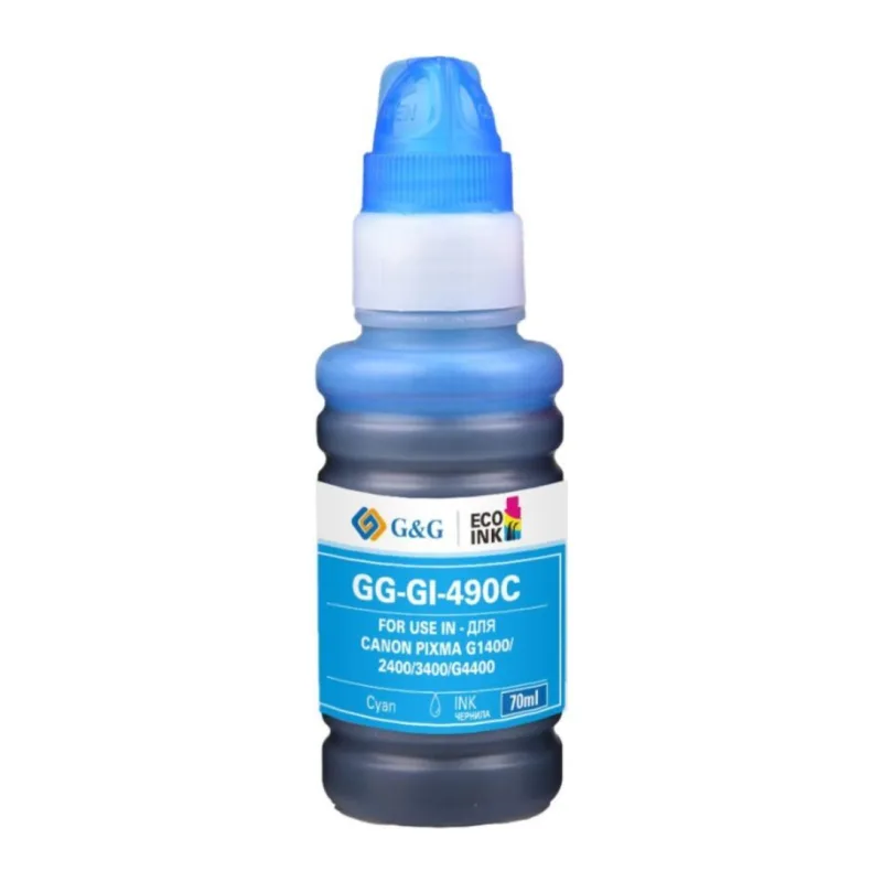 Чернила G&G GG-GI-490C голубой