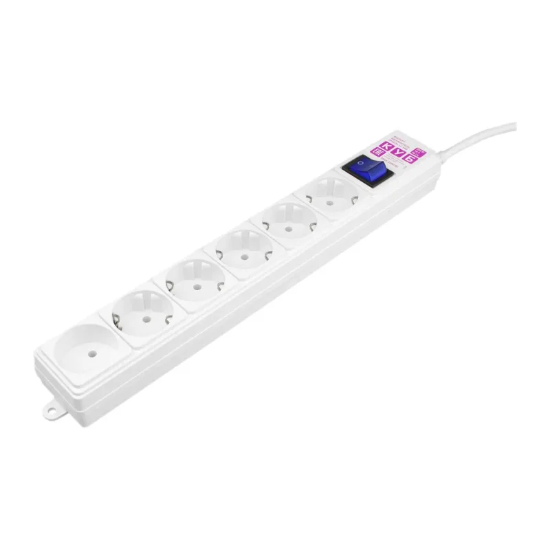 Сетевой фильтр Power Cube SPG6-А2 5м белый