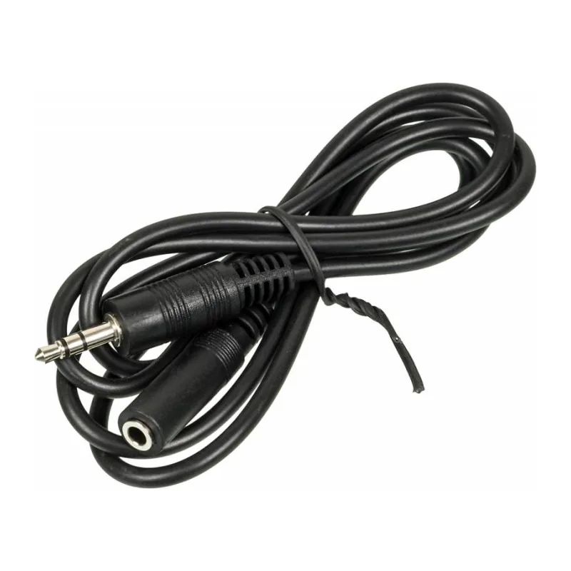 Кабель Ningbo Jack 3.5 (m) - Jack 3.5 (f) 1м черный (JAAC003-1)