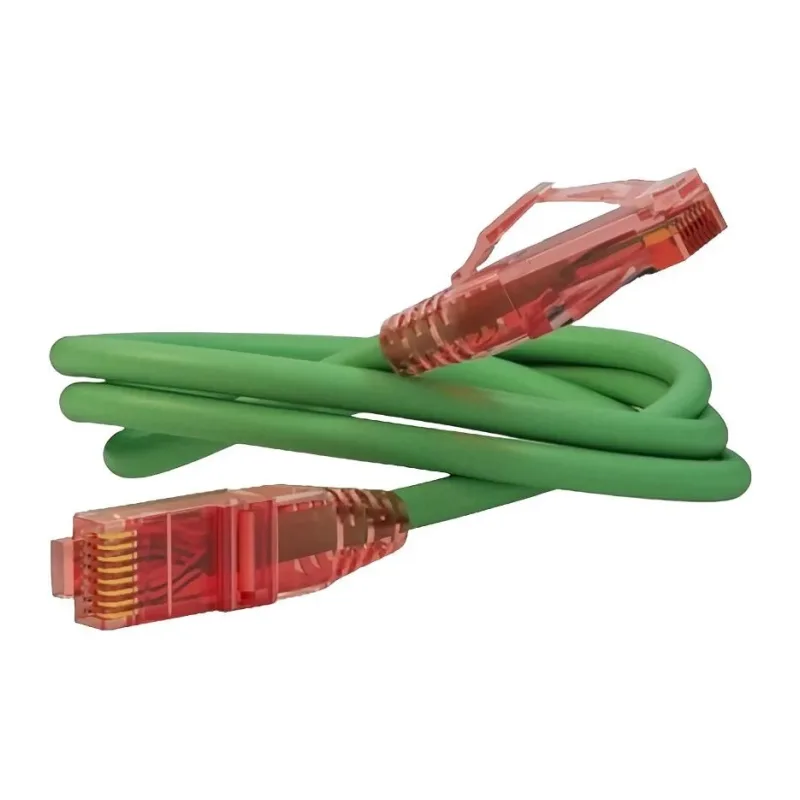 Патч-корд Hyperline PC-LPM-UTP-RJ45-RJ45-C5e-0.15M-LSZH-GN зеленый