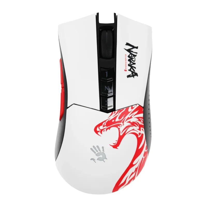 Мышь A4Tech Bloody R90 Plus Naraka белый/рисунок