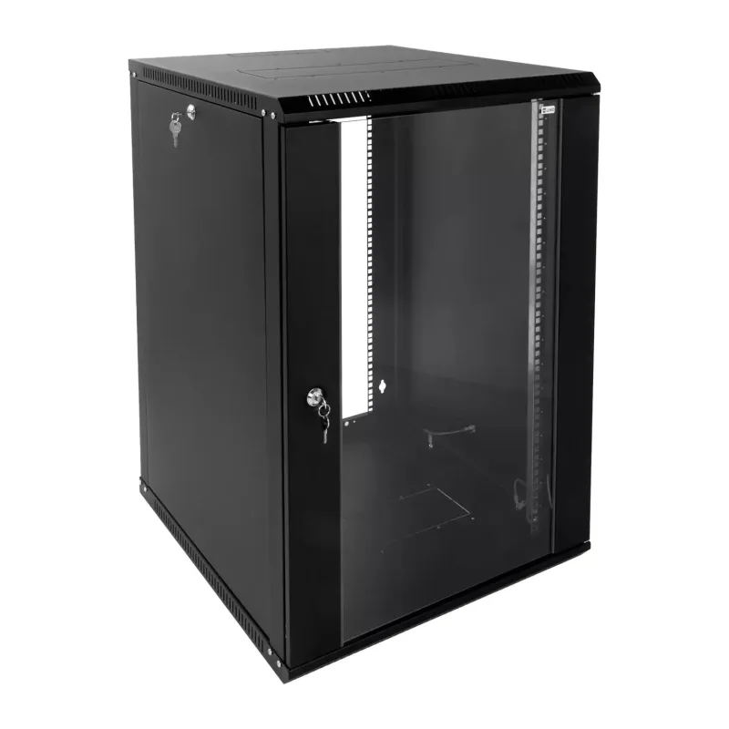 Шкаф коммутационный ЦМО ШРН-Эконом ШРН-Э-12.650-9005 черный