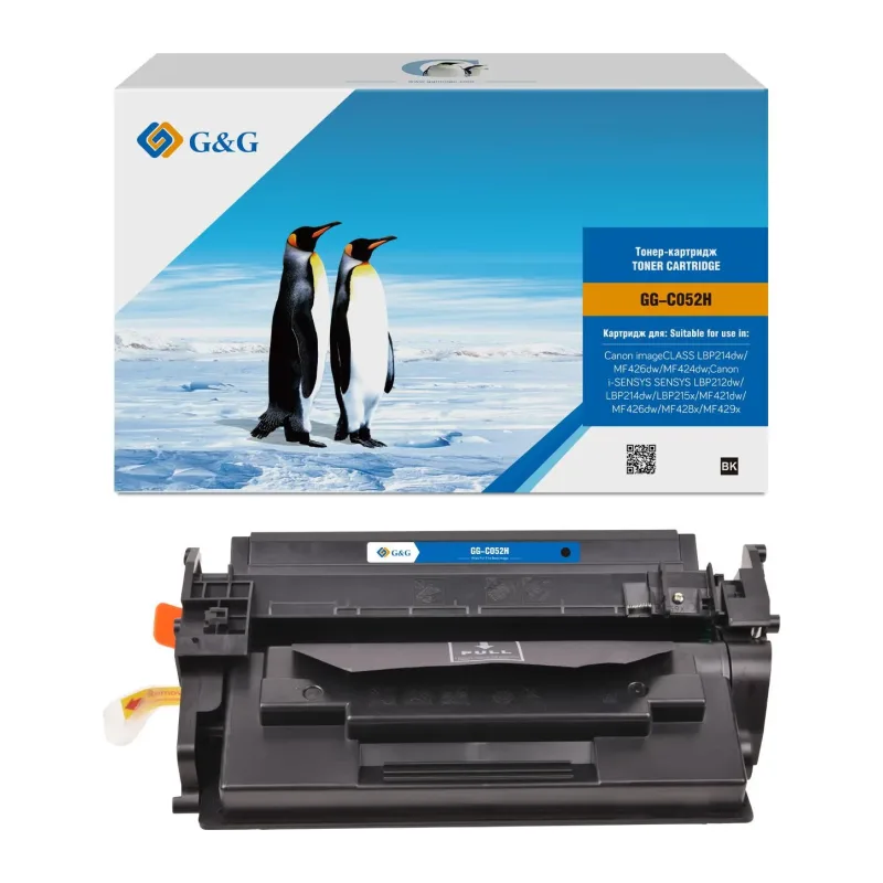 Картридж G&G GG-C052H черный