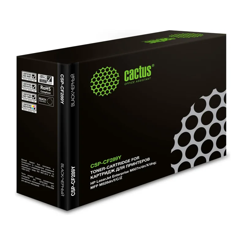 Картридж Cactus CSP-CF289Y черный