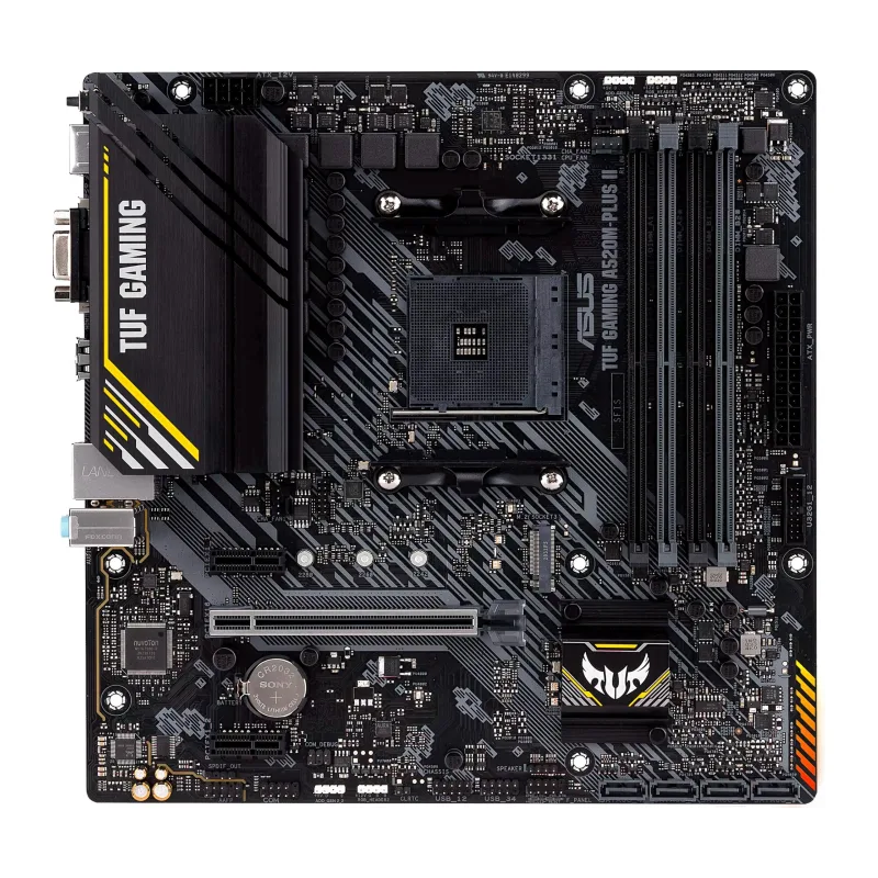 Материнская плата ASUS TUF GAMING A520M-PLUS II, AM4, mATX