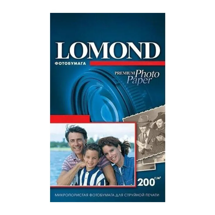 Фотобумага Lomond Super Glossy Bright 200г/м2 10х15 750л (1106203)
